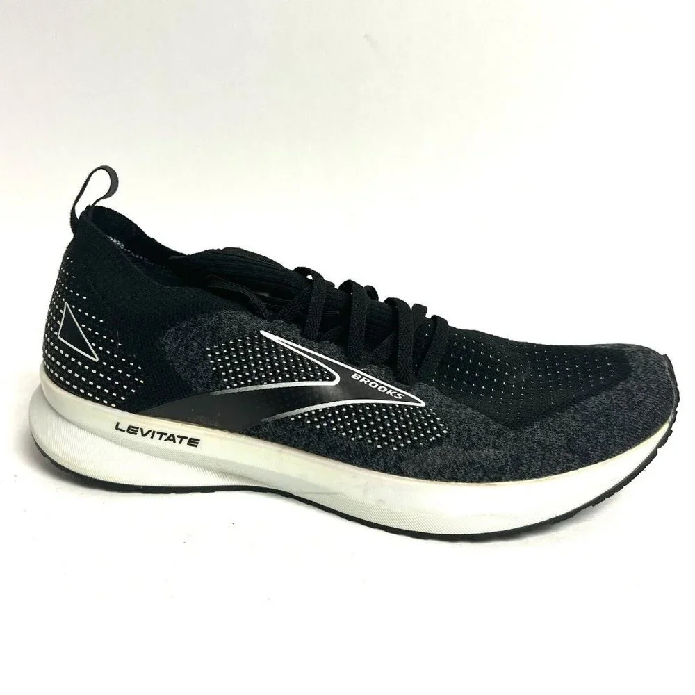 Brooks Womens Levitate Stealthfit 5 Running Shoe Black Size 10.5 M